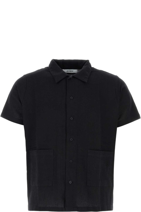 Gimaguas Shirts for Men Gimaguas Black Cotton Oversize Enzo Shirt