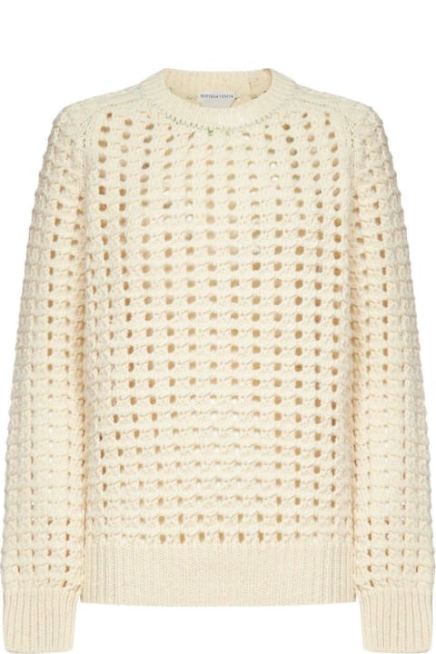 Homeware Bottega Veneta Openknitted Crewneck Jumper