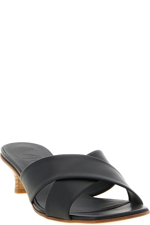 Vicini Leather Mules