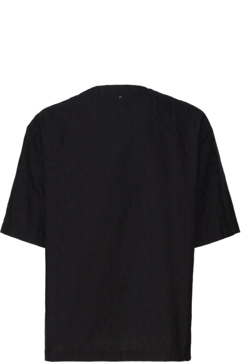 Valentino Topwear for Men Valentino Valentino Toile Iconographe Crewneck Short-sleeved T-shirt