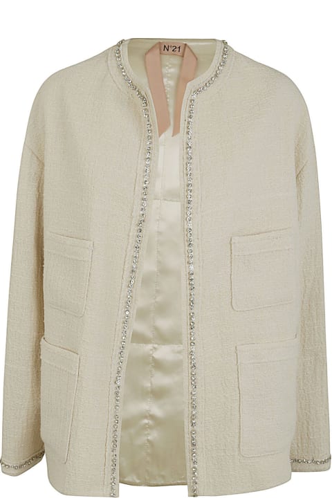 N.21 Coats & Jackets for Women N.21 Oversize Tweed Jacket