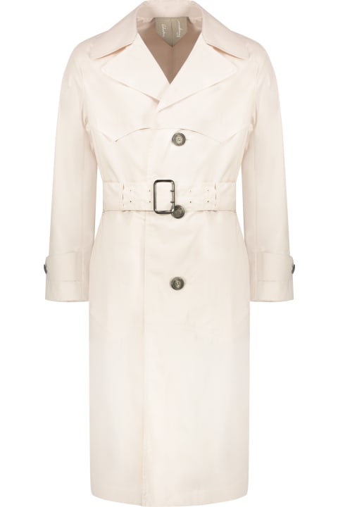 Coats & Jackets for Men Ferragamo Cotton Trench Coat