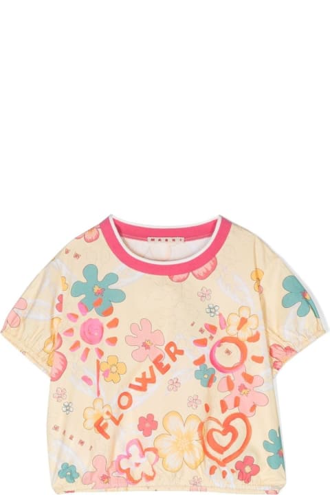 Marni for Kids Marni Mc100f Short Sleeve T-shirt