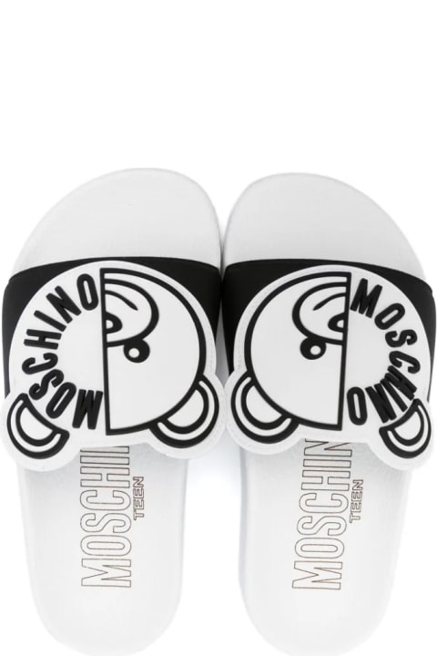 Moschino Shoes for Boys Moschino Ciabatte Con Logo