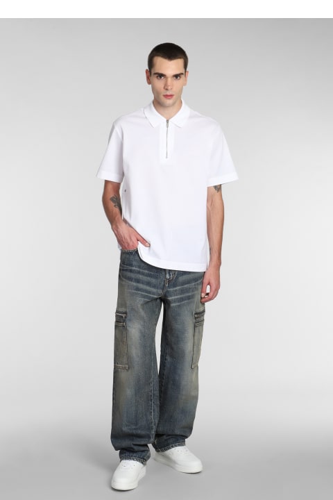 Topwear for Men Givenchy Polo In White Cotton