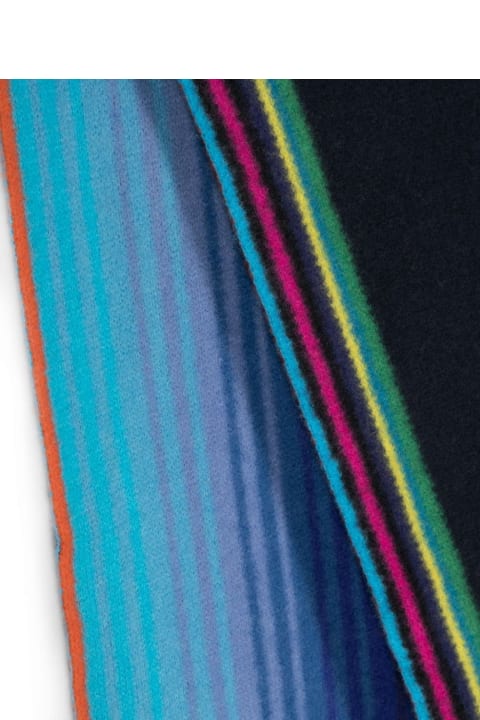 Fashion for Men PS by Paul Smith Men Scarf Reversible Stripes