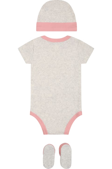 Fashion for Kids Levi's Multicolor Set For Baby Girl With Logo