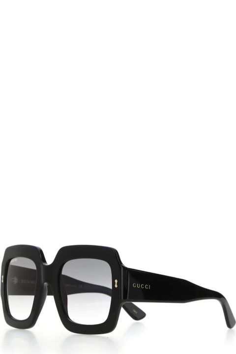 Fashion for Women Gucci Black Acetate Sunglasses