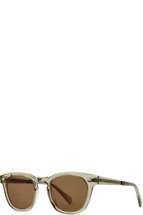 Mr. Leight Eyewear for Women Mr. Leight Hanalei S Olivine-white Gold Sunglasses