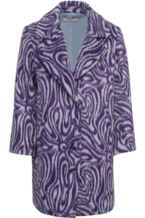 Pucci Coats & Jackets for Girls Pucci Cappotto Effetto Pelo