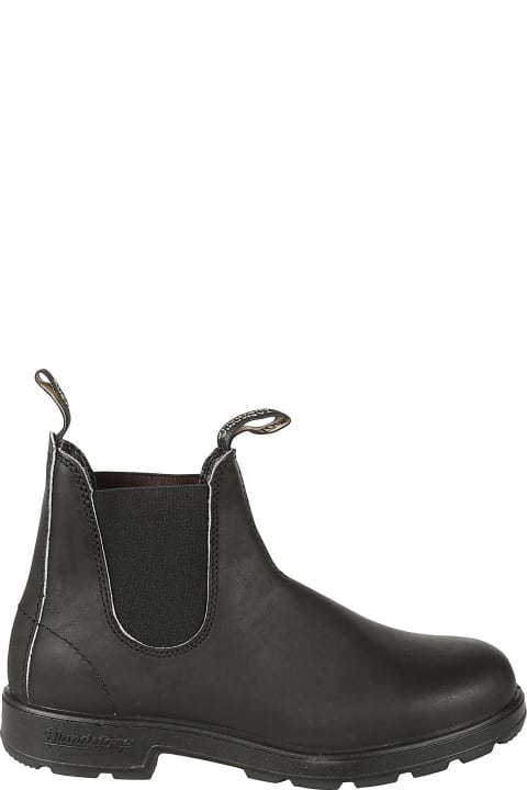 Elastic Sided V-cut Ankle Boots