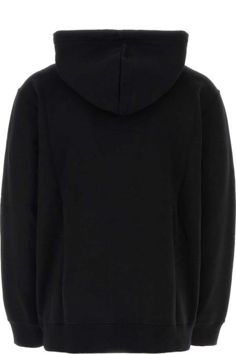 メンズ Lanvinのフリース＆ラウンジウェア Lanvin Black Cotton Sweatshirt
