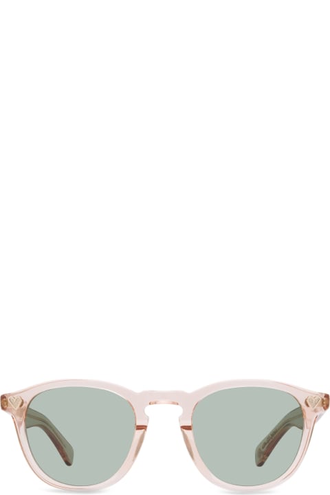 Garrett Leight Eyewear for Men Garrett Leight Glco X Andre Saraiva Sun Pink Crystal/veridian Sunglasses