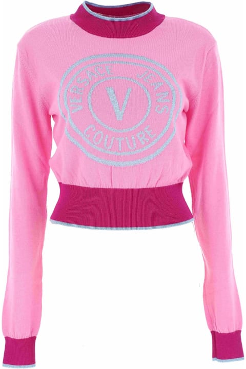 Fashion for Women Versace Jeans Couture Versace Jeans Couture Sweaters Pink