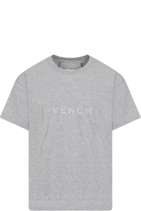 Givenchy Clothing for Men Givenchy Logo Printed Crewneck T-shirt