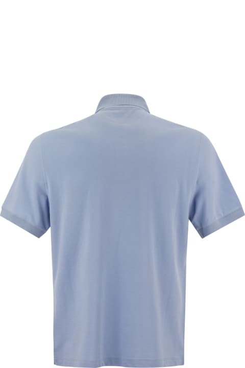 Brunello Cucinelli Men Brunello Cucinelli Cotton Jersey Polo Shirt