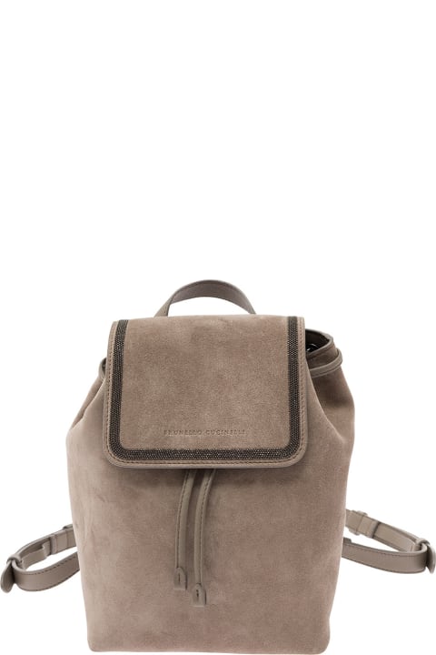 Backpacks for Women Brunello Cucinelli Drawstring Backpack