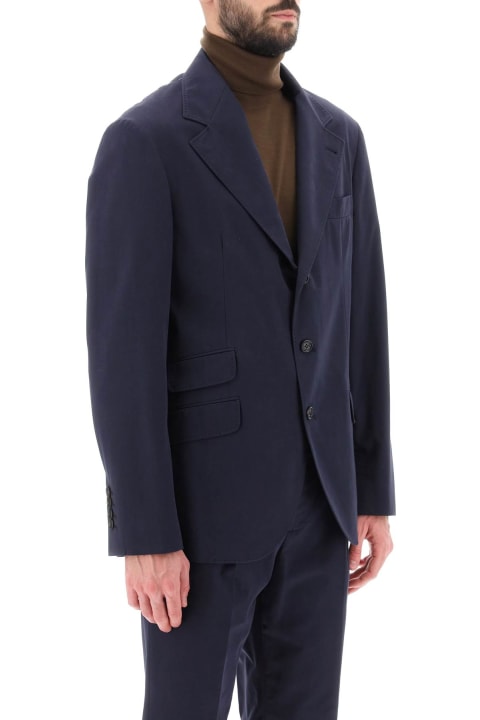 Coats & Jackets for Men Brunello Cucinelli Cavallo Deconstructed Jacket