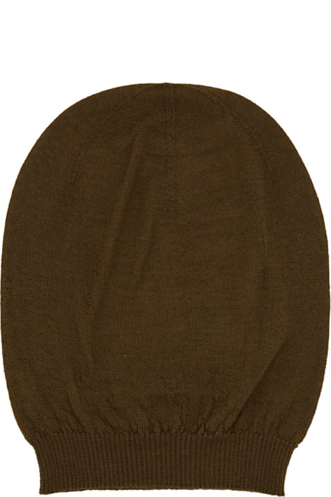 Rick Owens قبعات لـ القسم الرجالي Rick Owens Cashmere Hat