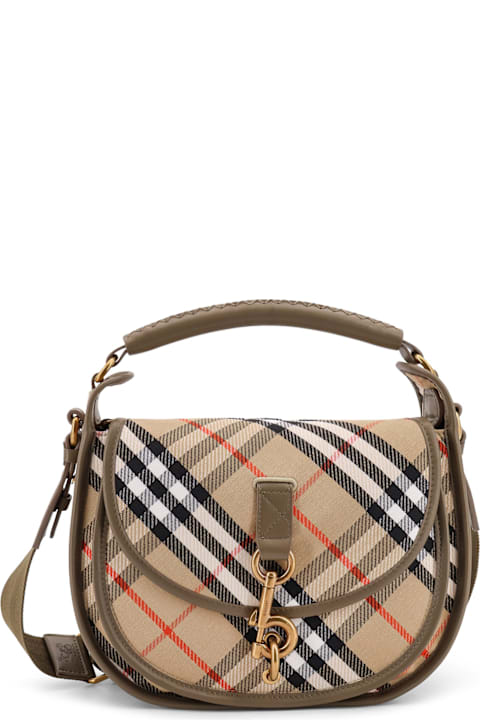 Burberry Bags for Women Burberry Clip Messenger Burberry Check Fabric Shoulder Bag