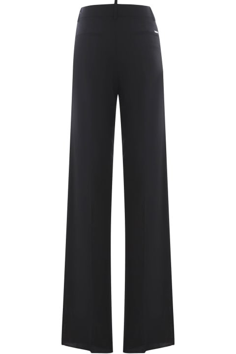Fashion for Women Dsquared2 Dsquared2 Trousers In Virgin Wool Blend