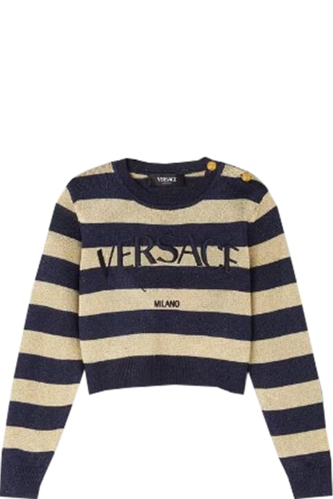 ガールズ トップス Versace Sweatshirt