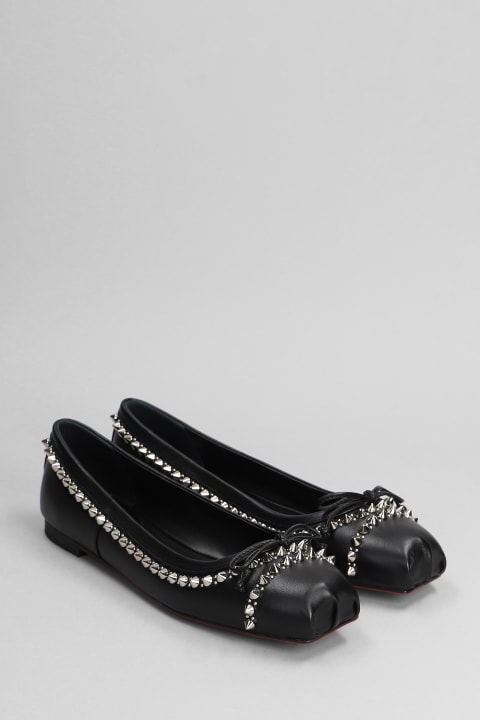Flat Shoes for Women Christian Louboutin 'mamadrague Spikes' Ballet Flats