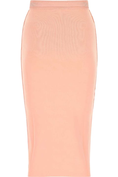 ウィメンズ Fendiのスカート Fendi Pink Viscose Blend Skirt