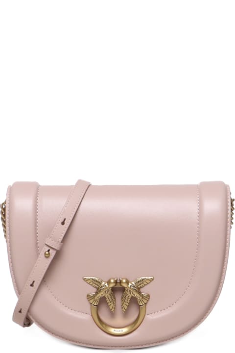 Pinko for Women Pinko Love Bag Click Round Leather Bag