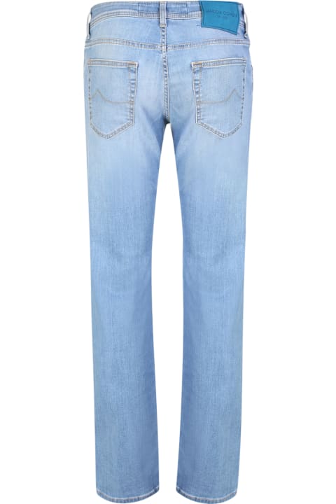 Jeans for Men Jacob Cohen Slim Cut Light Blue Jeans