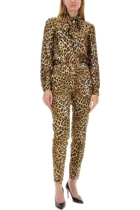 Homeware Moschino Pants With Animal Pattern