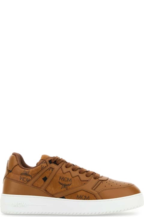 MCM لـ Men MCM Printed Canvas Terrain Sneakers