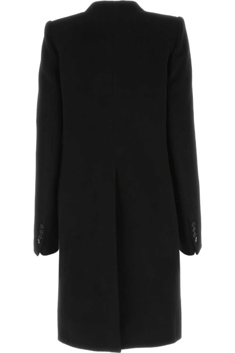 Ann Demeulemeester for Women Ann Demeulemeester Black Wool Blend Celine Coat