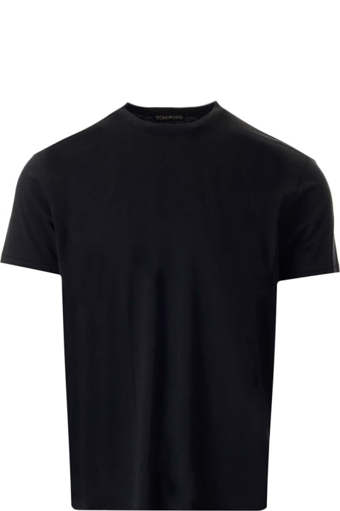 Tom Ford Topwear for Men Tom Ford Black T-shirt