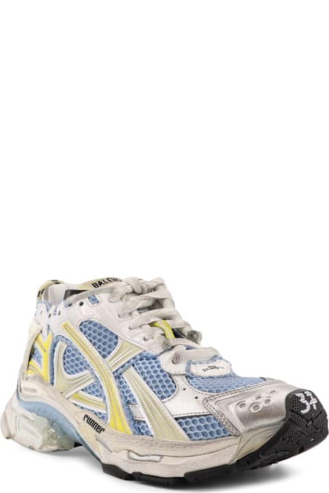 Balenciaga Low-top Runner Mesh Sneakers