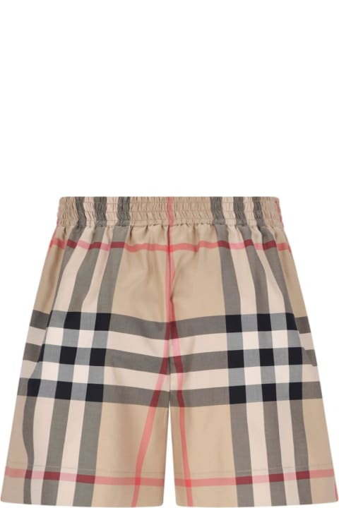 Pants & Shorts for Women Burberry 'check' Shorts