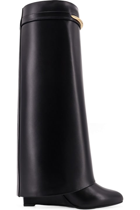 Givenchy Shark Leather Boots