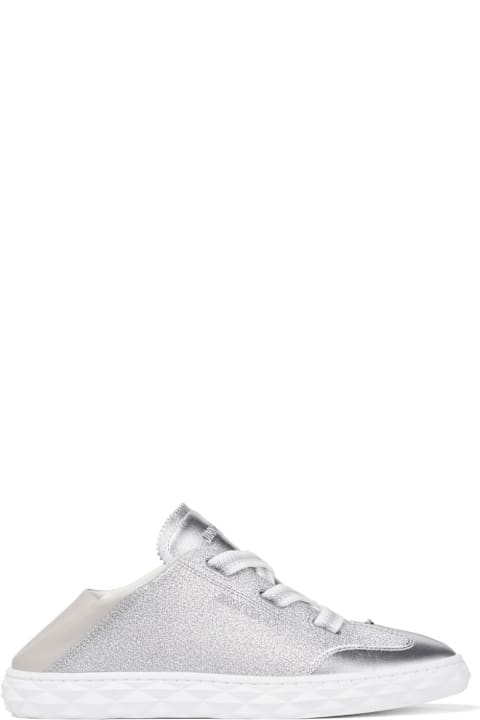 Jimmy Choo Diamond Light Leather Sneakers