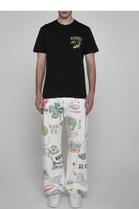 Kenzo Topwear for Men Kenzo Tiger Varsity T-shirt