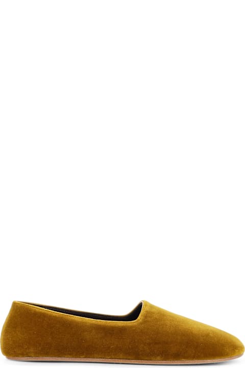 The Row Ponti Velvet Loafers