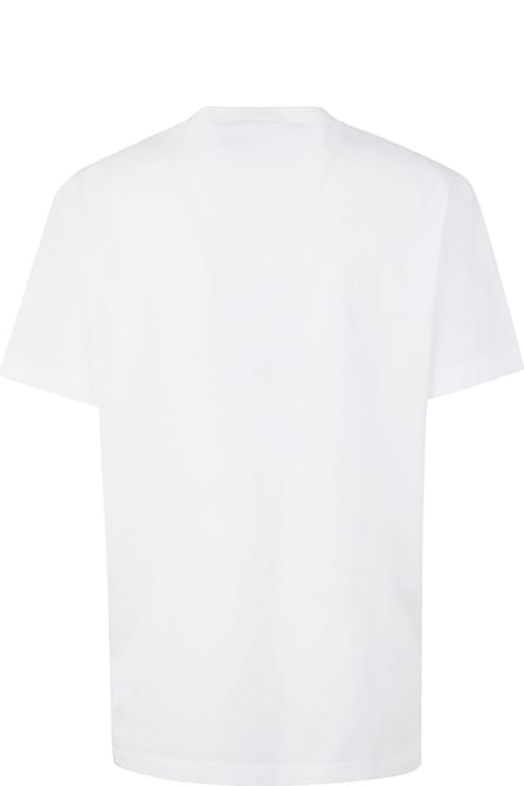Dsquared2 Topwear for Men Dsquared2 Logo Plaque V-neck T-shirt