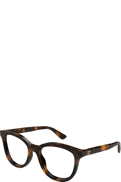 Gucci Eyewear Eyewear for Women Gucci Eyewear Gucci Gg1687o Linea Gg Logo 002 Havana Glasses