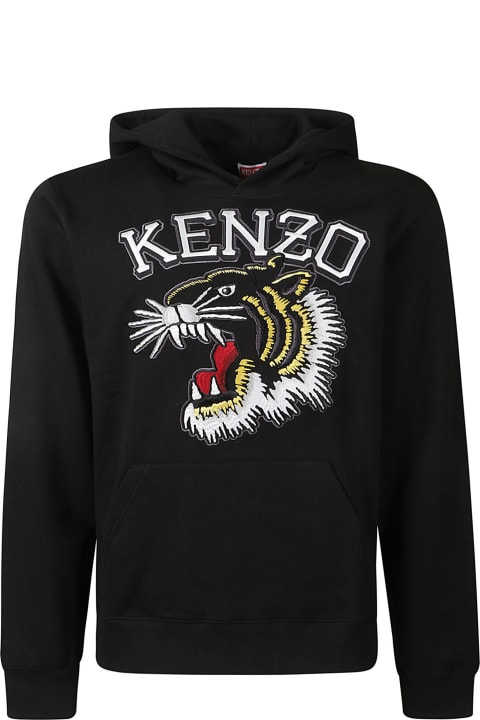 メンズ Kenzoのフリース＆ラウンジウェア Kenzo Tiger Varsity Slim Hoodie