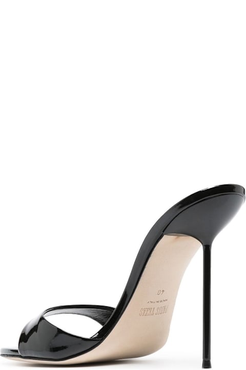 Paris Texas Lidia Leather Mules