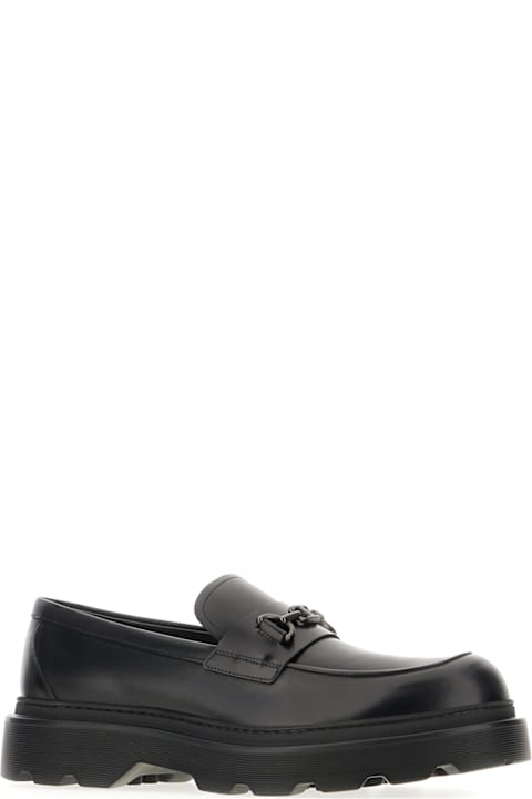 Tod's for Men Tod's Black Leather Loafers