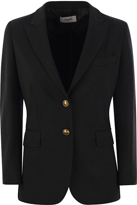 Saulina Milano Clothing for Women Saulina Milano Angelica - Milano Stitch Two-button Blazer