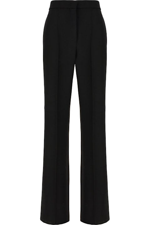 Max Mara Pianoforte Pants & Shorts for Women Max Mara Pianoforte Black Wool Pants