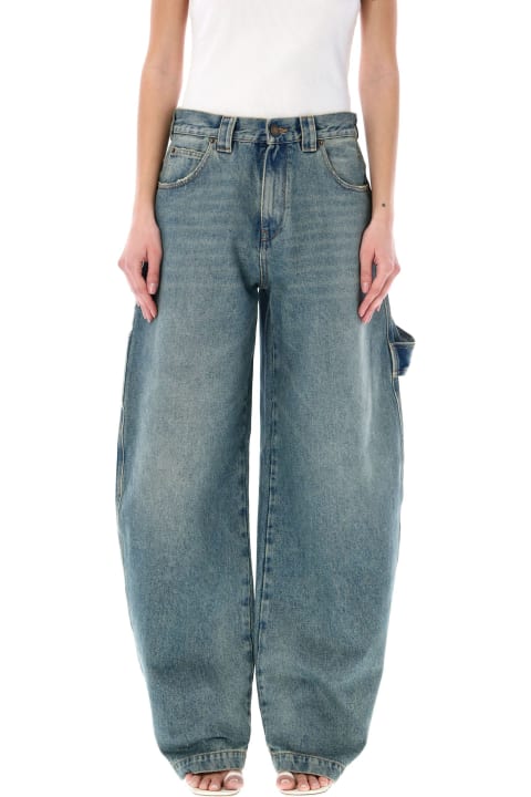 ウィメンズ DARKPARKのウェア DARKPARK Audrey Barrel Leg Carpenter Jeans