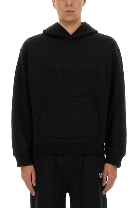 Helmut Lang لـ Kids Helmut Lang Sweatshirt With Embossed Logo