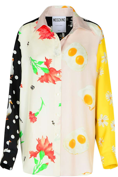 Homeware Moschino 
patchwork
 Multicolor Silk Shirt